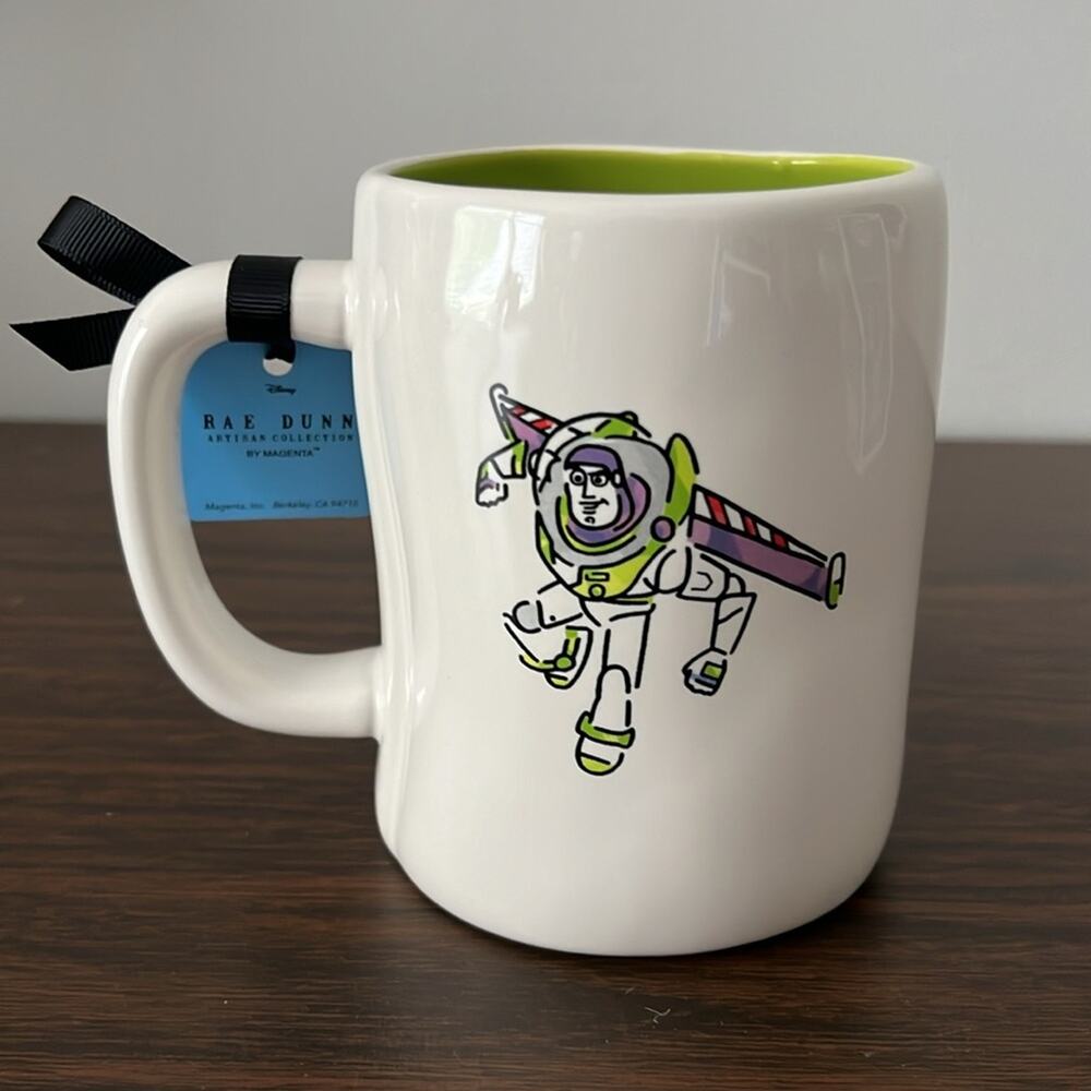 NWT Rae Dunn Buzz Lightyear To Infinity Disney Pixar Toy Story Mug‎ - Picture 2 of 4
